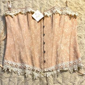 Corset with matching g string